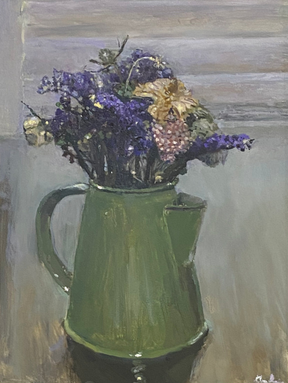 flowers in pitcher